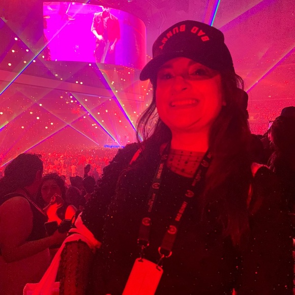 Bad Bunny Authentic Black Cap from 2024 Concert at Crypto - Picture 4 of 4